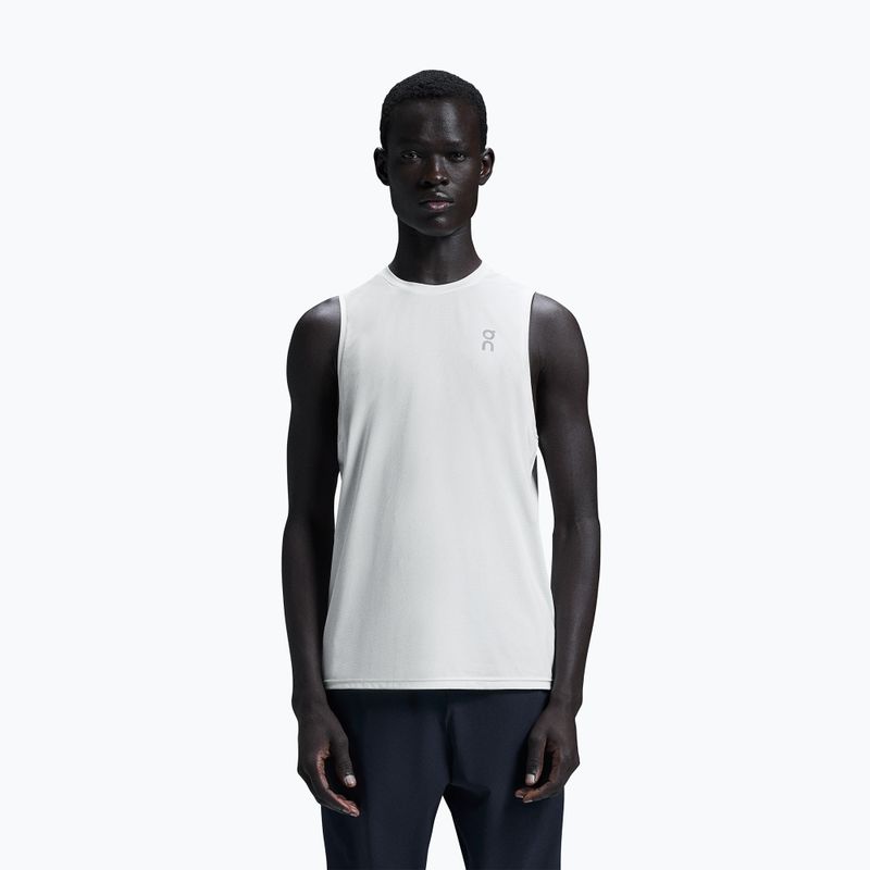 Men's running tank top On Core Tank undyed-white
