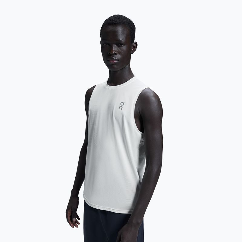 Men's running tank top On Core Tank undyed-white 4