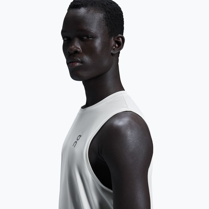 Men's running tank top On Core Tank undyed-white 5