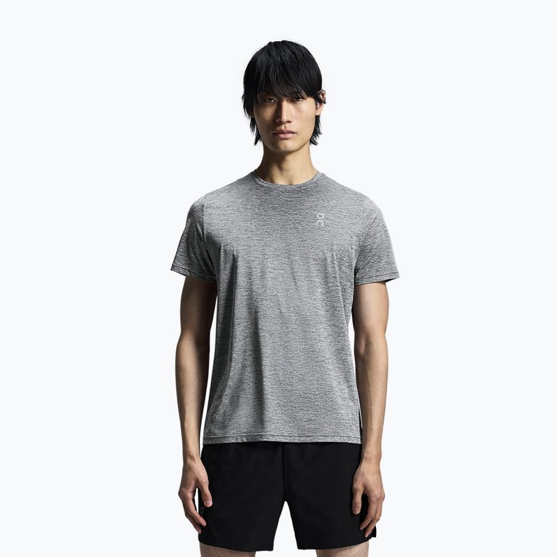 Men's On Core-T heather gray running shirt