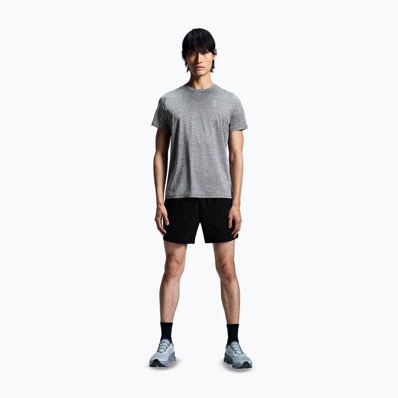 Men's On Core-T heather gray running shirt 2
