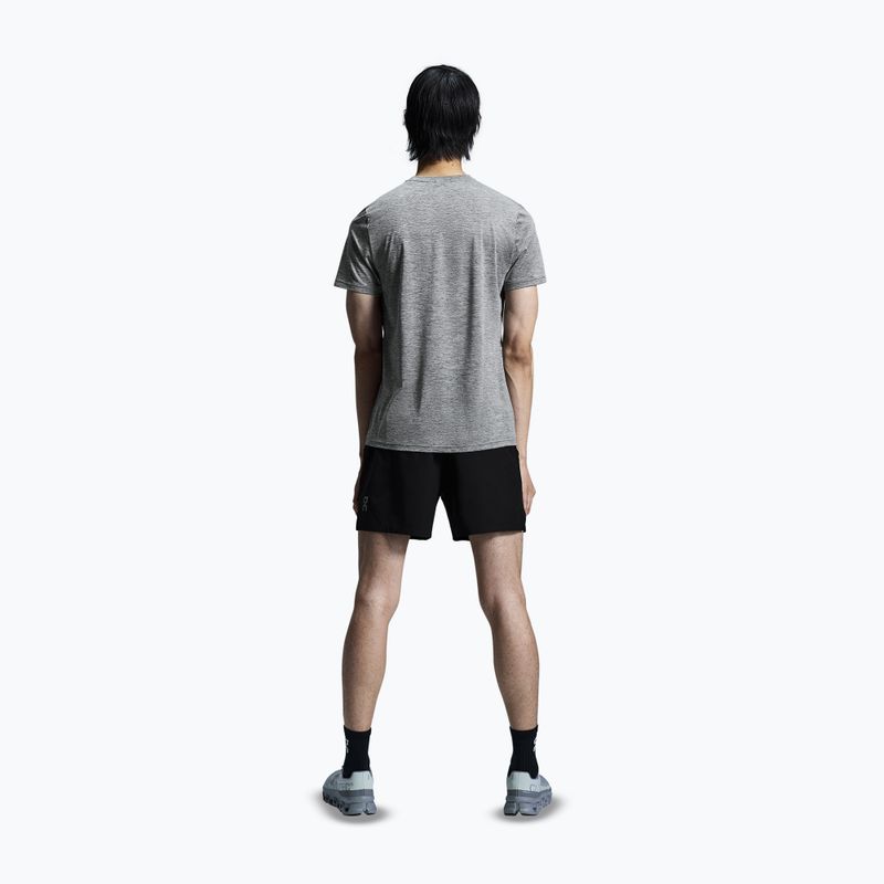 Men's On Core-T heather gray running shirt 3