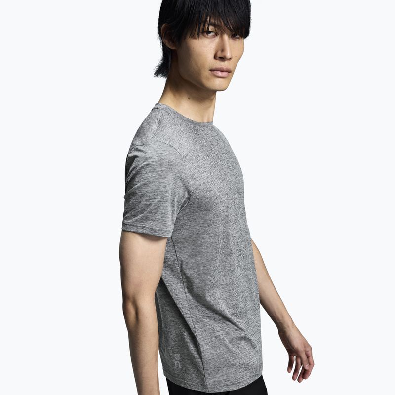 Men's On Core-T heather gray running shirt 5