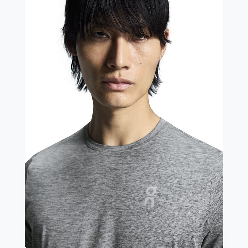 Men's On Core-T heather gray running shirt 6