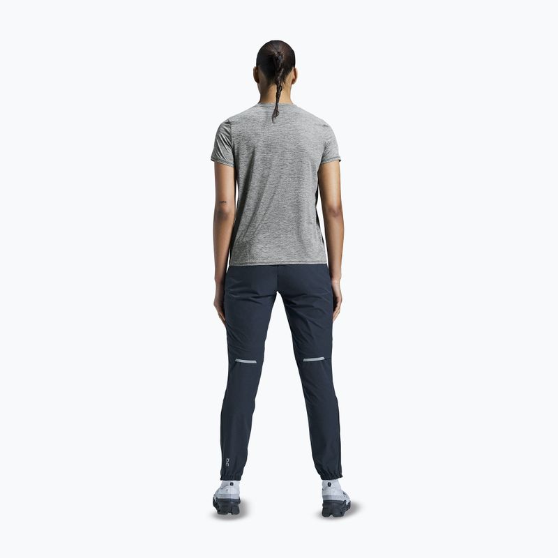 Women's running shirt On Core-T heather gray 3
