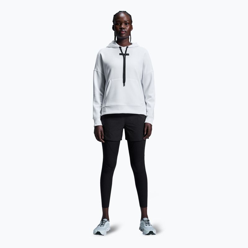 Women's On Running Hoodie white 2