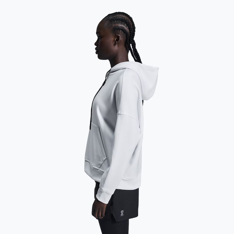 Women's On Running Hoodie white 4