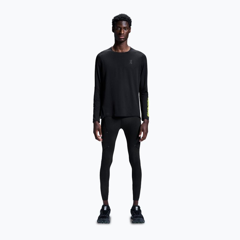 Men's running leggings On Running Perf Winter Lumos black 2