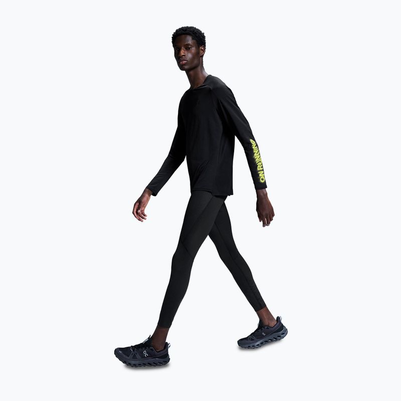 Men's running leggings On Running Perf Winter Lumos black 4