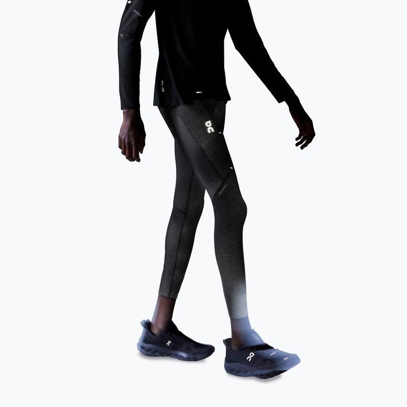 Men's running leggings On Running Perf Winter Lumos black 5