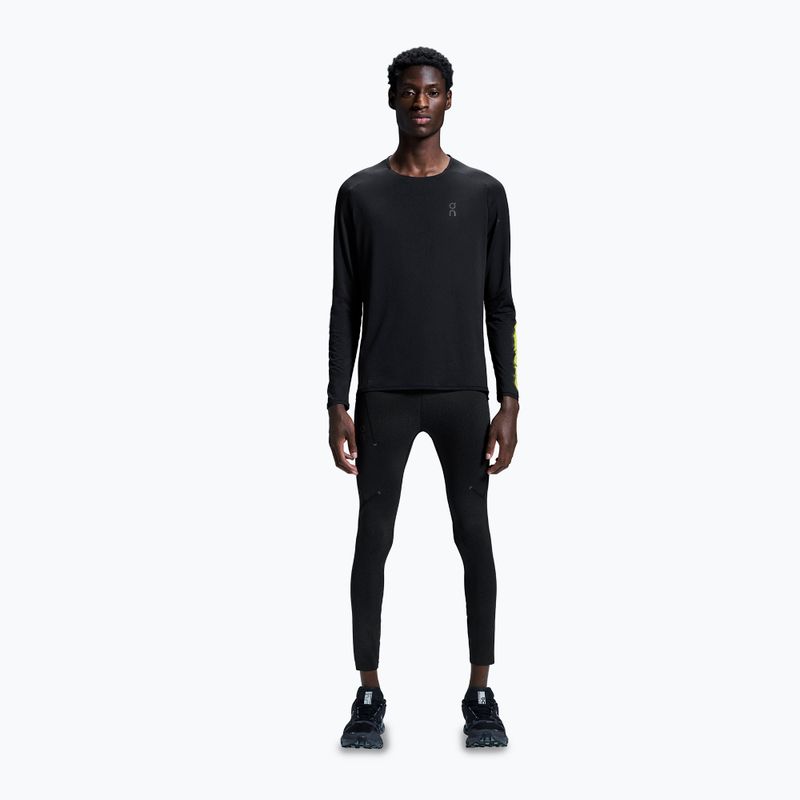 Men's running longsleeve On Running Performance Long-T Lumos black 2