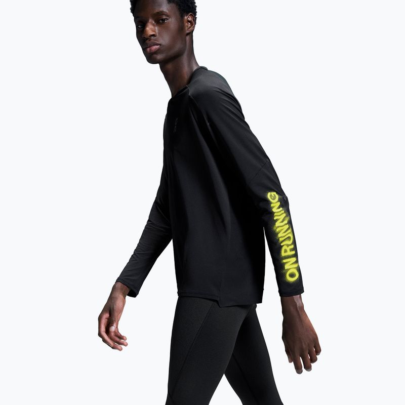 Men's running longsleeve On Performance Long-T Lumos black 5
