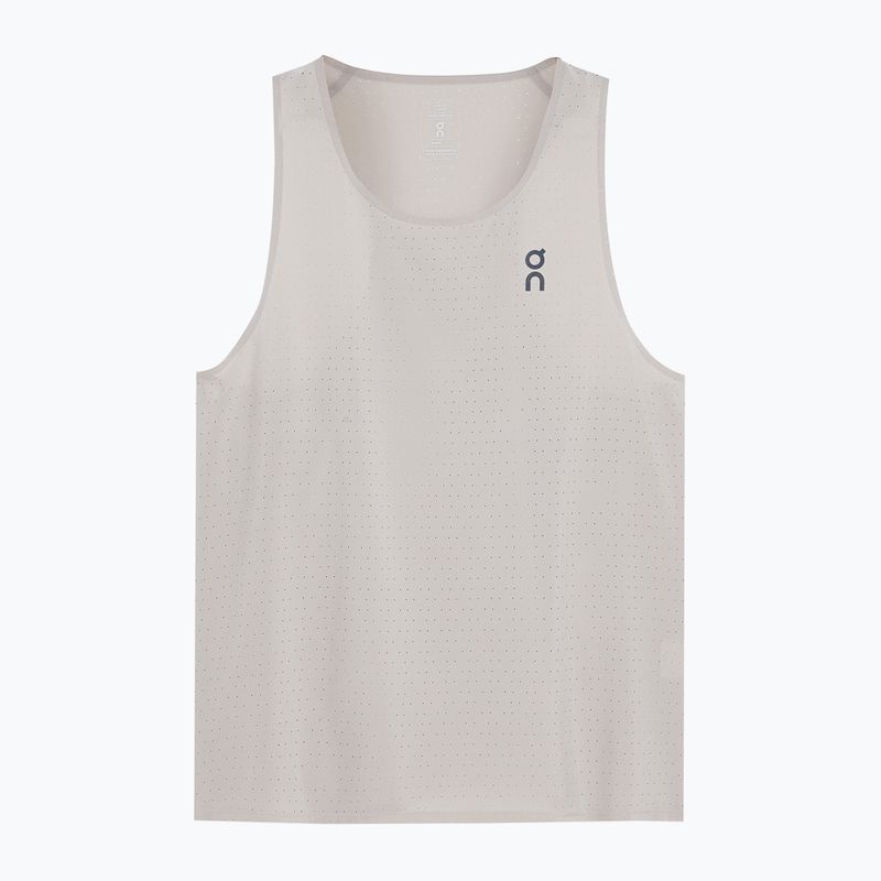 Men's running tank top On Running Race Singlet pearl 6