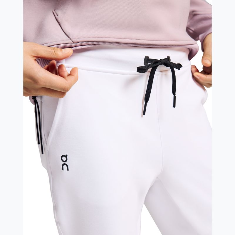 Women's training trousers On Sweat white 5