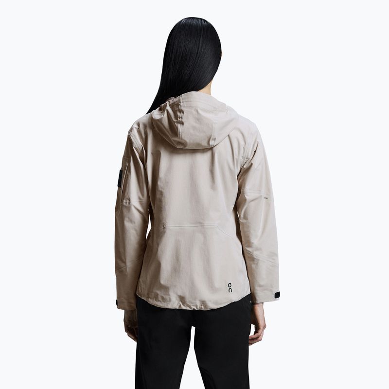 Women's On Running Trek sand jacket 3