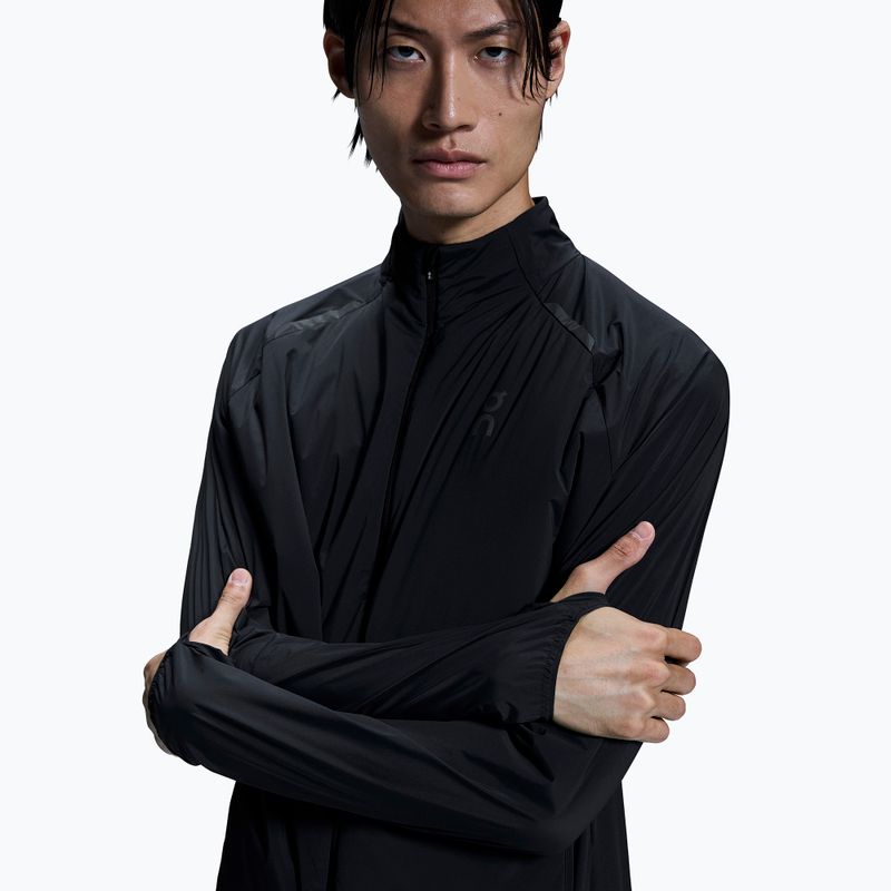 Men's running jacket On Weather Inulated black 4