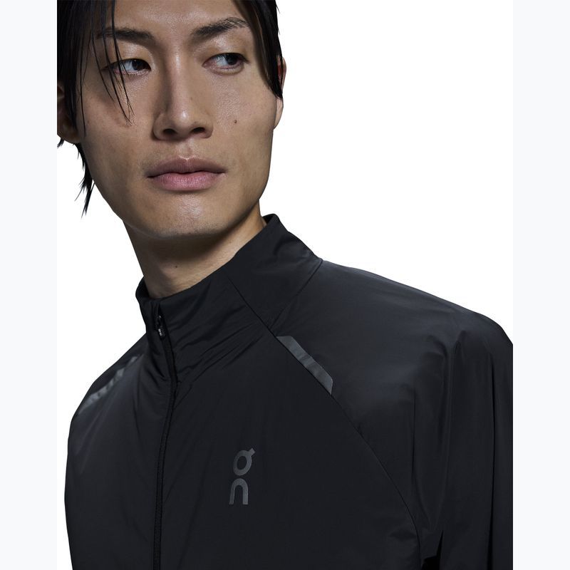 Men's running jacket On Weather Inulated black 5