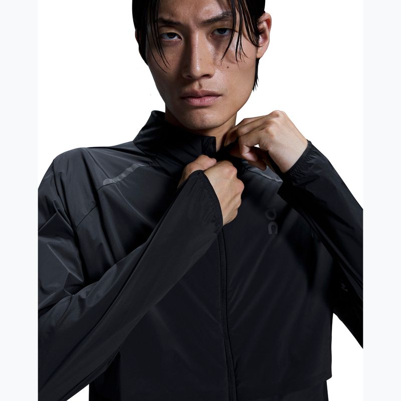 Men's running jacket On Weather Inulated black 6