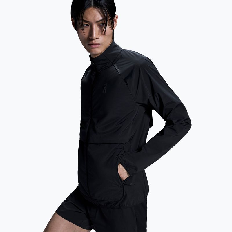 Men's running jacket On Weather Inulated black 7