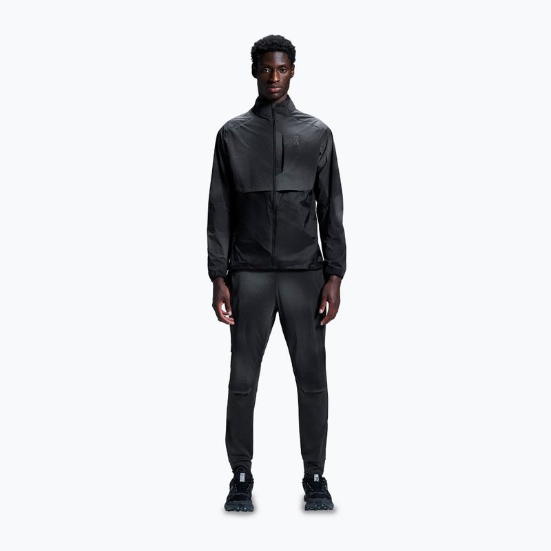 Men's running trousers On Running Weather Pants Lumos black 2