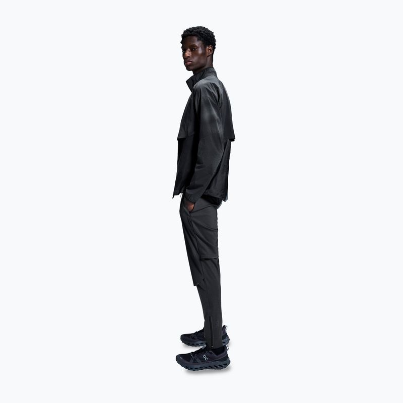 Men's running trousers On Running Weather Pants Lumos black 4