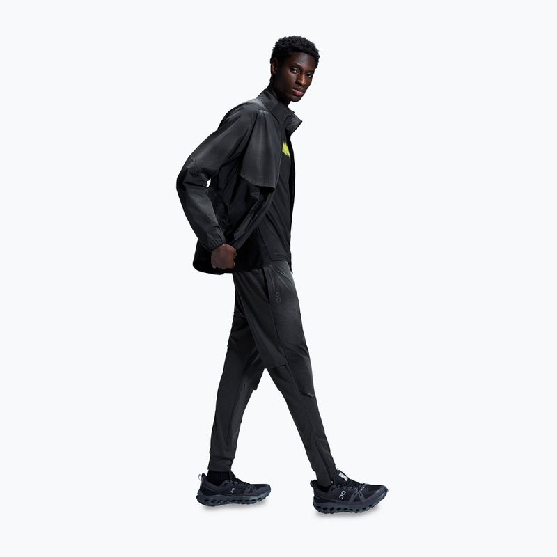 Men's running trousers On Running Weather Pants Lumos black 5