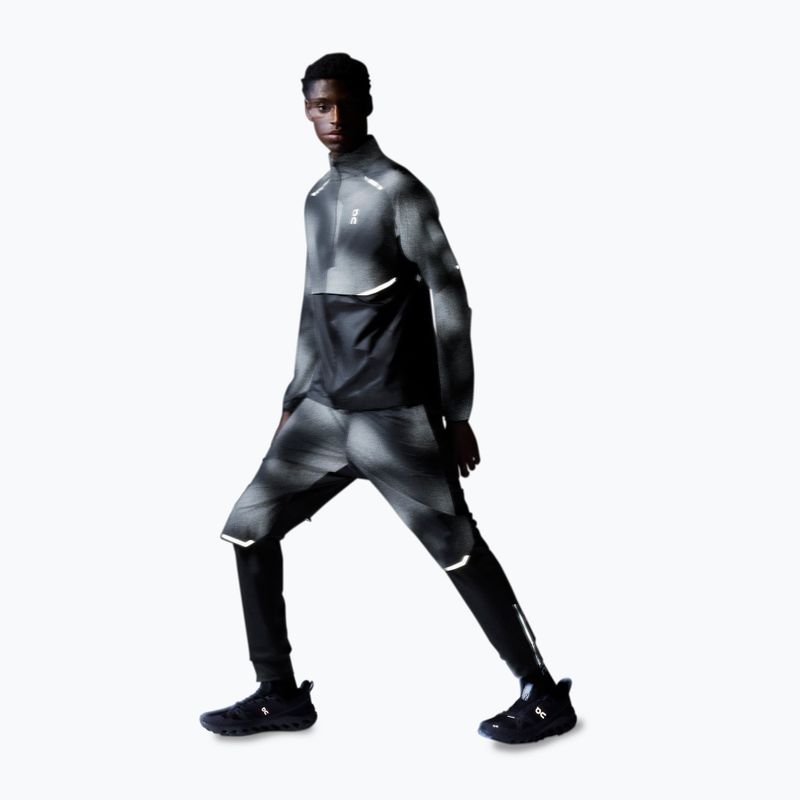 Men's running trousers On Running Weather Pants Lumos black 6