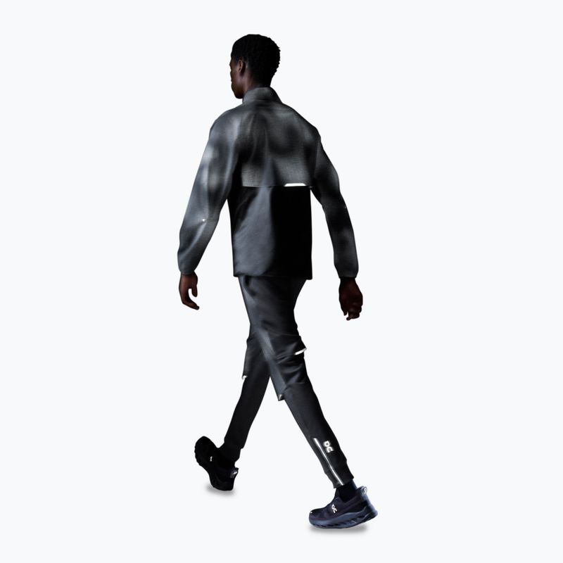 Men's running trousers On Running Weather Pants Lumos black 7