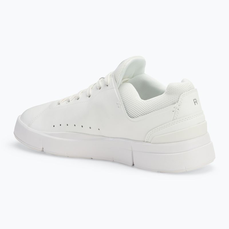 Men's On The Roger Advantage white shoes 3