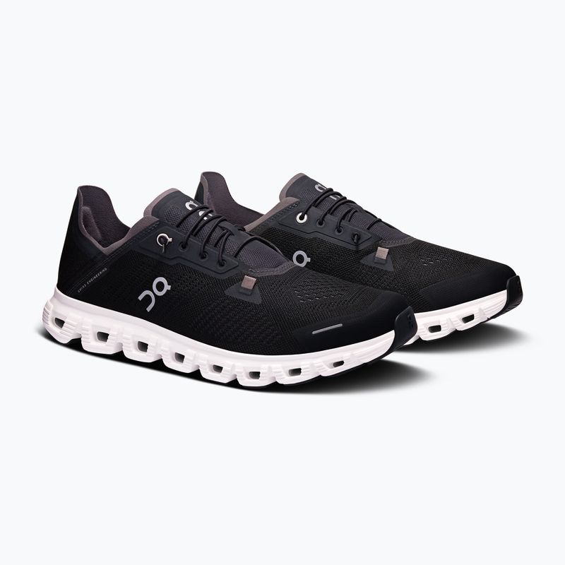 Men's On Running Cloud 6 Coast black/white shoes 3