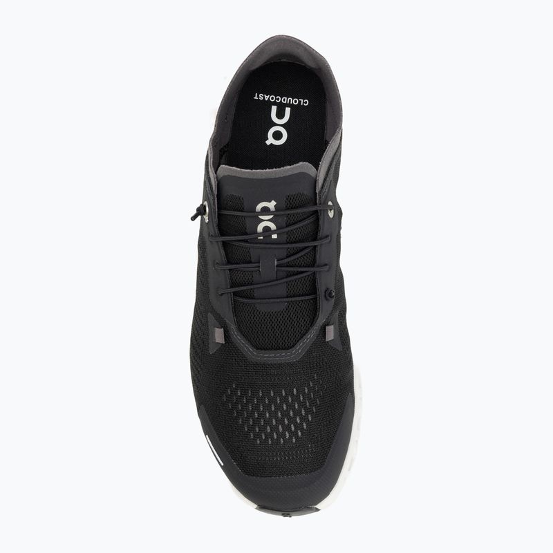 Men's On Running Cloud 6 Coast black/white shoes 5
