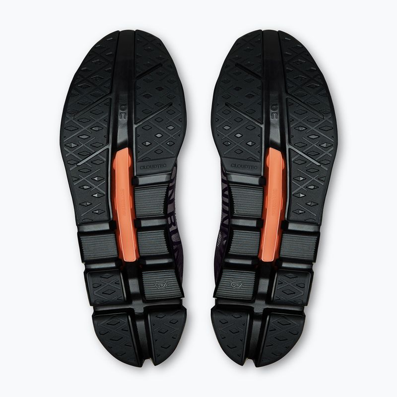 Men's On Running Cloudflow 5 black/black running shoes 5