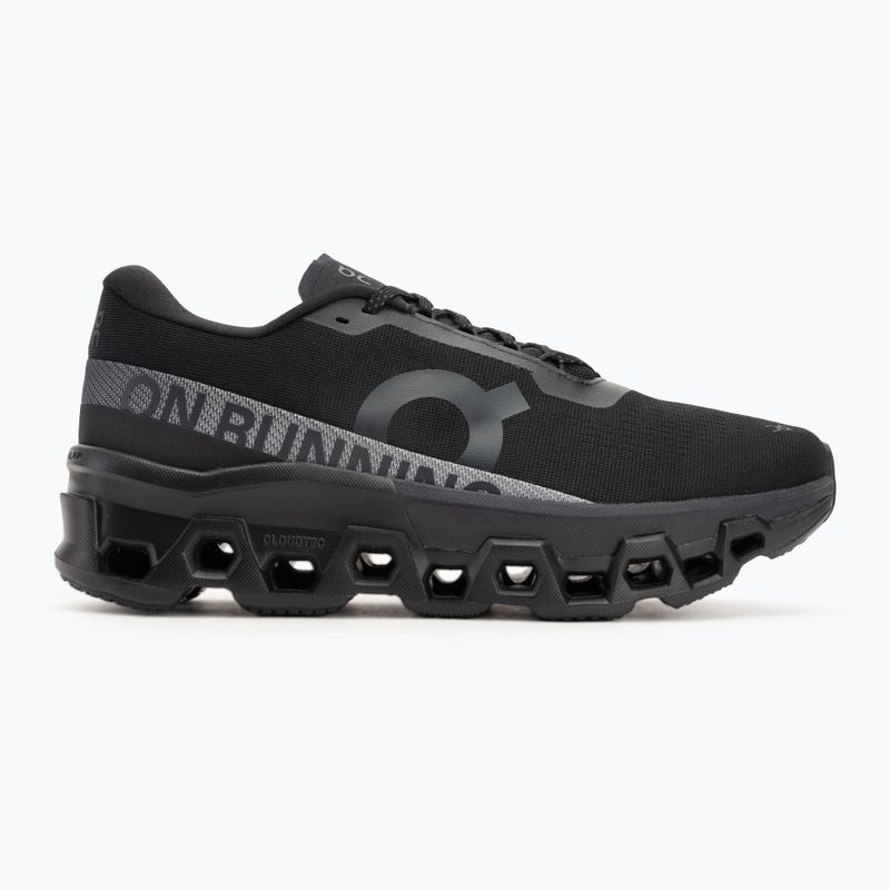 Men's running shoes On Cloudmonster 2 black/black 2