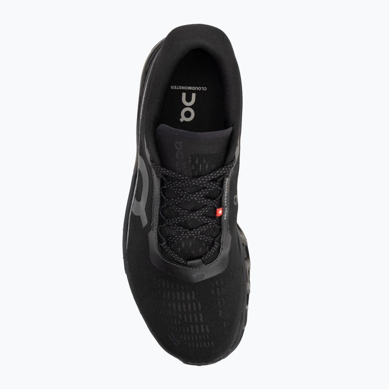 Men's running shoes On Cloudmonster 2 black/black 5