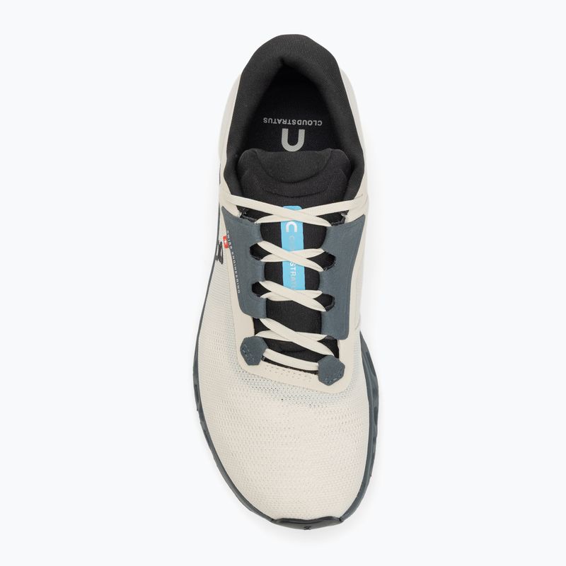 Men's On Running Cloudstratus 3 cream/horizon running shoes 5