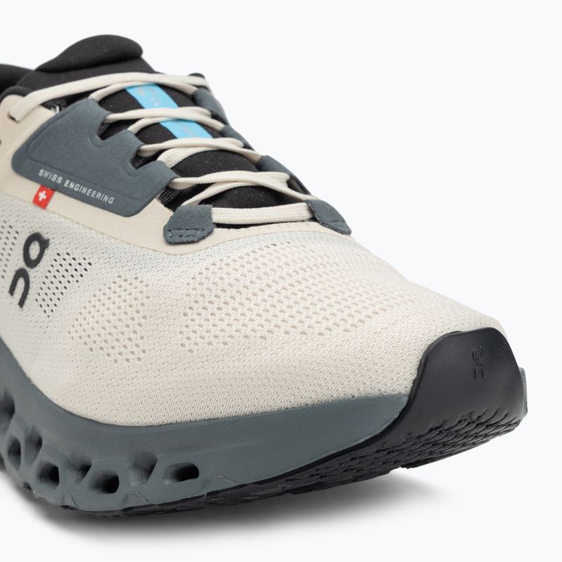Men's On Running Cloudstratus 3 cream/horizon running shoes 7