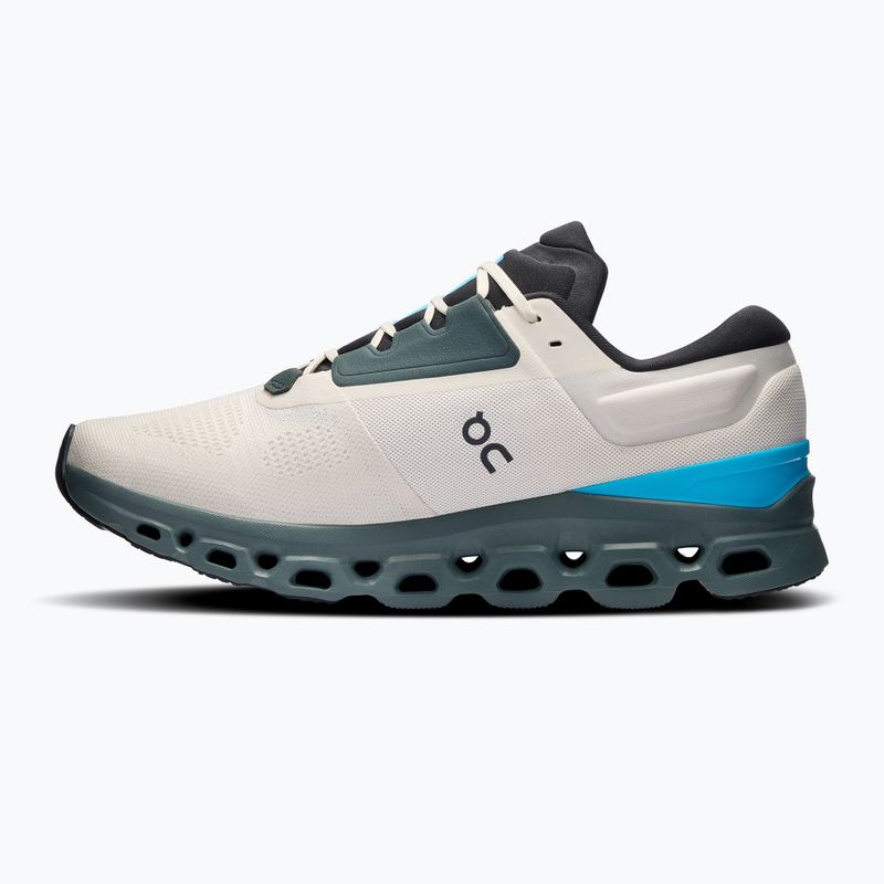 Men's On Running Cloudstratus 3 cream/horizon running shoes 2