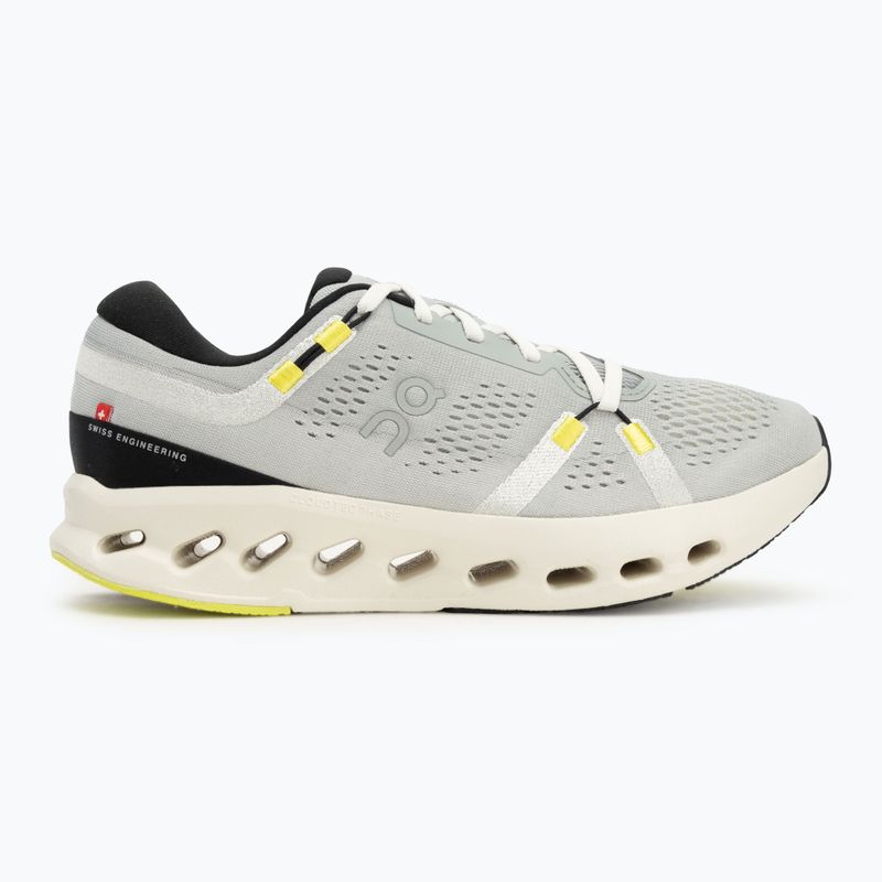 Men's On Cloudsurfer 2 glacier/ivory running shoes 2