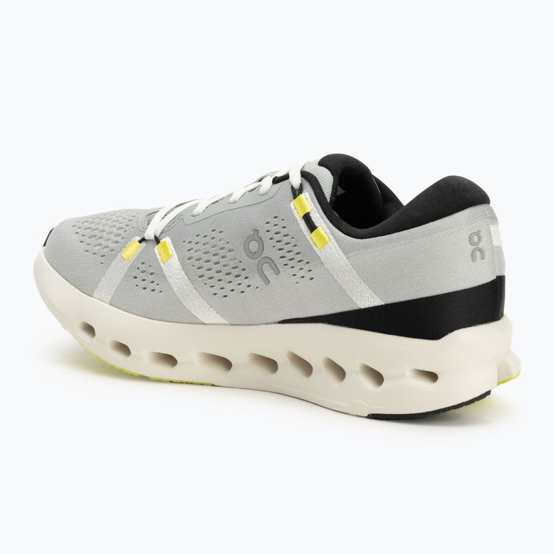 Men's On Cloudsurfer 2 glacier/ivory running shoes 3