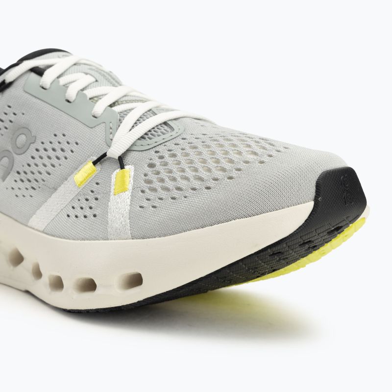 Men's On Cloudsurfer 2 glacier/ivory running shoes 7