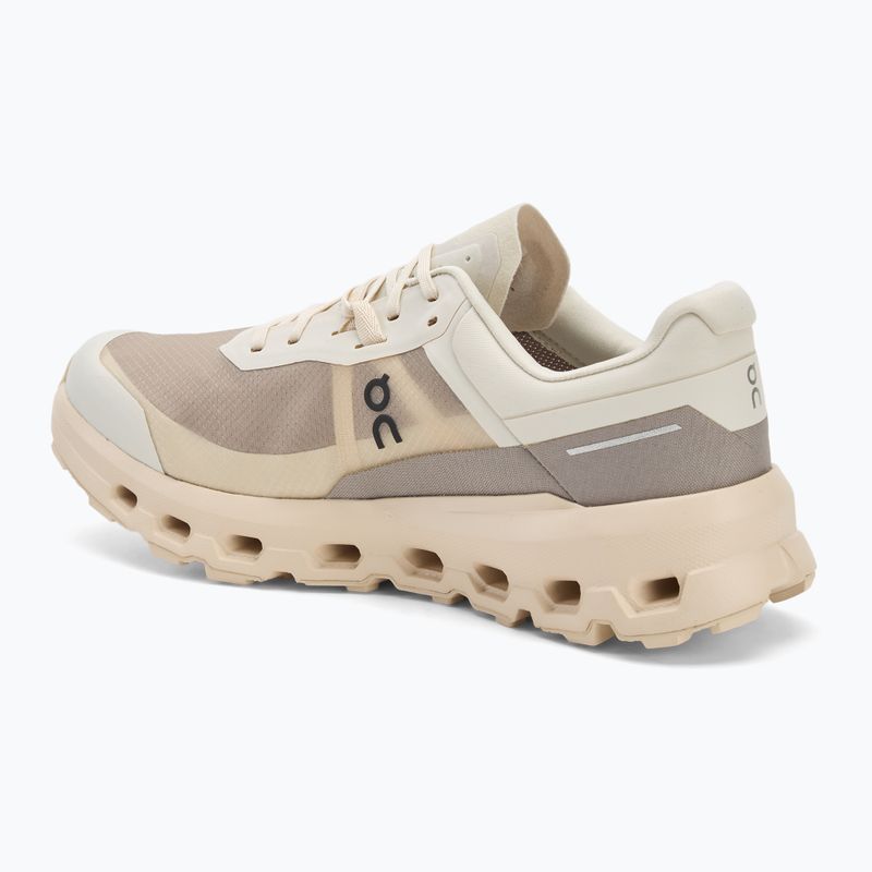 Men's On Cloudvista 2 cream/desert running shoes 3