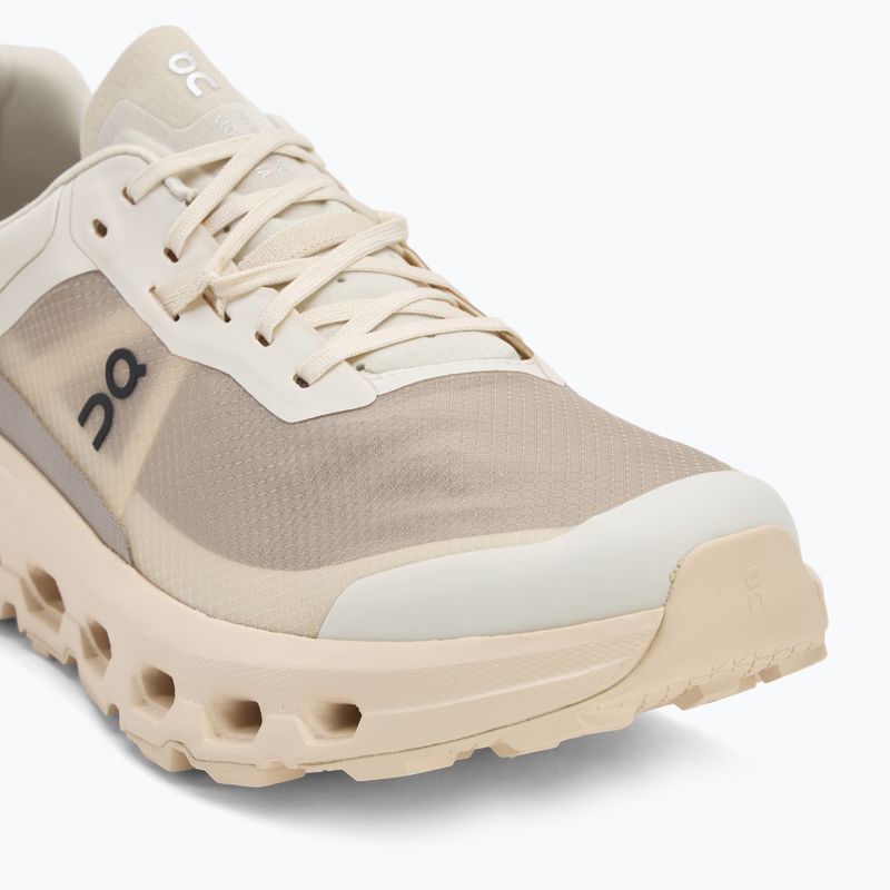 Men's On Cloudvista 2 cream/desert running shoes 7