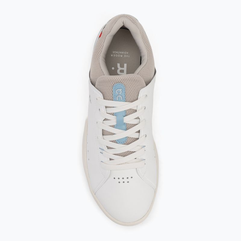 Men's On Running The Roger Advantage white/sand shoes 5
