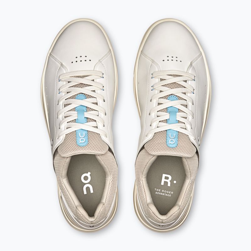 Men's On Running The Roger Advantage white/sand shoes 4