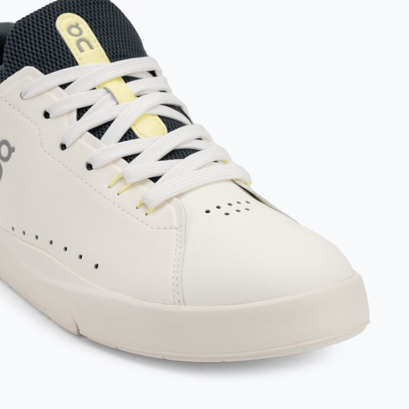 Men's On Running The Roger Advantage ivory/evergreen shoes 7