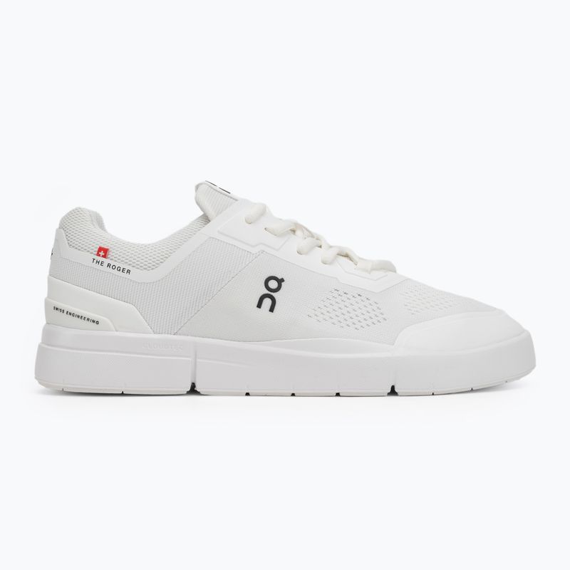 Men's On Running The Roger Spin white l black shoes 2