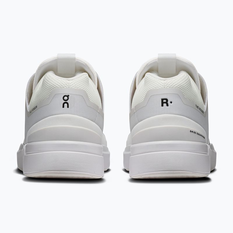 Men's On Running The Roger Spin white l black shoes 6