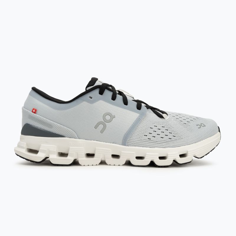 Men's On Running Cloud X 4 glacier/stone running shoes 2