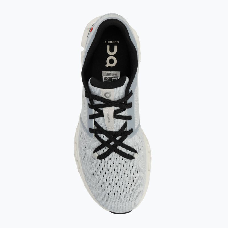 Men's running shoes On Cloud X 4 glacier/stone 5