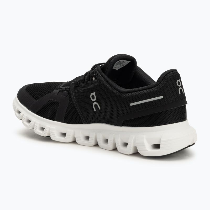 Women's shoes On Cloud 6 black/white 3